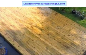 Expert deck staining services to revitalize residential properties.